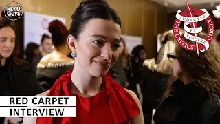 Mikey Madison | 2025 Critics Circle Awards Red Carpet Interview | Anora | Sean Baker