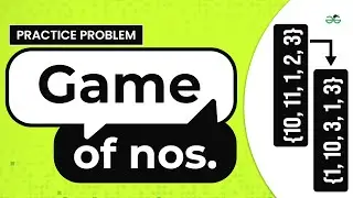 Game of nos | School Practice Problem | GeeksforGeeks