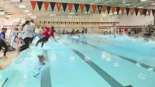 United Township students take a plunge for Special Olympics