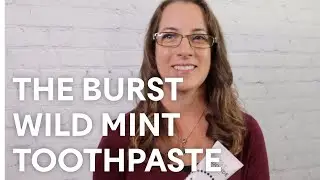 BURST Wild Mint Fluoride Toothpaste