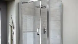 Large Shower Enclosures with Tray Ideas