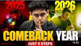 2026 Biggest Comeback Plan 🔥| Follow this 5 Simple Steps Prashant Kirad