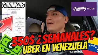 CUANTO GANO en UBER EN VENEZUELA? VALE LA PENA Trabajar con YUMMY RIDES?