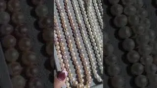 Beautiful pearls necklace #pearl #pearlcollection #pearlnecklaceset