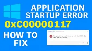 Fix Application Startup Error 0xc0000017 | Windows 10/11 Error Solution