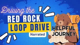 [4K] Red Rock Canyon Loop Drive | Narrated