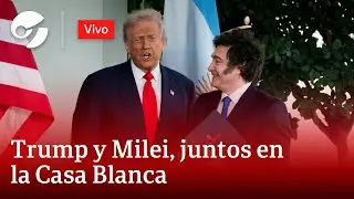 TRUMP Y MILEI se reúnen EN LA CASA BLANCA