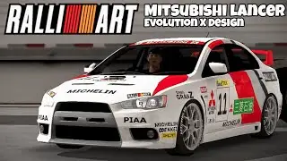 Ralliart Mitsubishi Lancer Evolution X Design | Car Parking Multiplayer