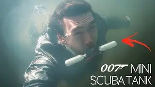 Real 007 Mini Scuba Tank! - 5+ Minutes of air!!!