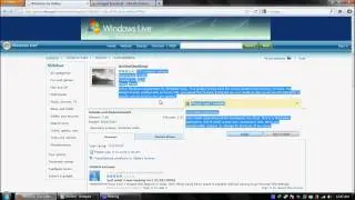 Windows 7 Active Desktop HTML