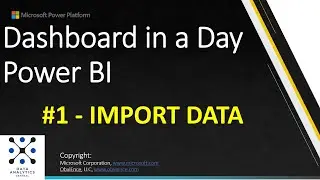 1 - Data Loading - Dashboard in a Day 