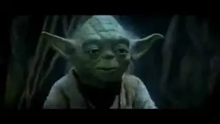 Maestro Yoda  e la forza. Fare o non fare, non c'&egrave; provare. (Star Wars - L'impero colpisce ancora)