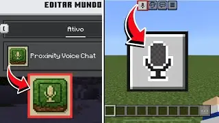 Finalmente! Addon do Chat de Voz OFICIAL para Minecraft Bedrock!