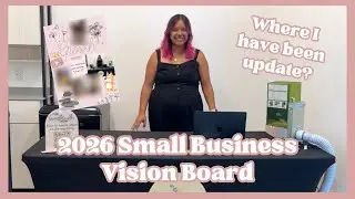 Where Have I Been? Update and Chat | Small Business 2026 Vision Board