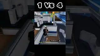 Free fire 1 Vs 4 #freefire #muhammadff #фреефире #freefire1vs4