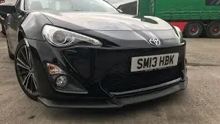 Toyota GT86 front lip Install