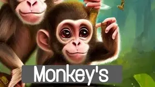 Wildlife Monkeys in the Jungle ||Cam Talks|| #wildlife