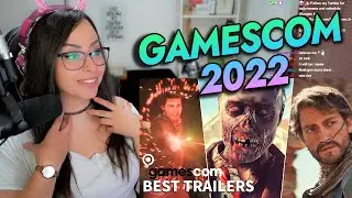 Bunny REACTS to BEST Gamescom Game Trailer of 2022 !!!