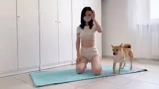 4K All White Look with Hot Pants🌊Sports make body comfortable #003 #000