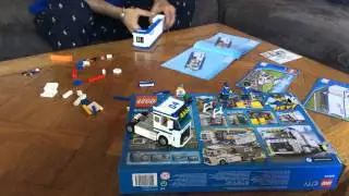 LEGO Police Truck 60044 speed build.