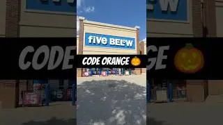Code Orange at Five Below with Skeletons and Halloween Toys!