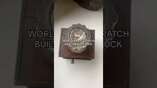 Antique WW1 Scratch Built Chuck-A-Luck Gambling Game Named & Dated 1917