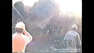 Acidente entre dois trens da RFFSA em Pinheiro Machado/RS na localidade do Passo dos Pires em 1993!