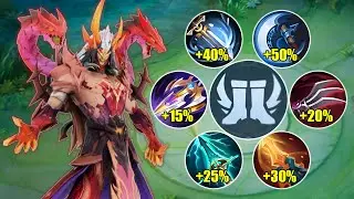 FULL CRITICAL BUILD MOSKOV IN SOLO RANK IS BROKEN!!! 😱 (better than attack speed build?) - MLBB