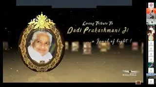 Meera Behn (Malaysia) Sharing Experiences with Dadi Prakashmani with BK Sukhumvit Family, BKK