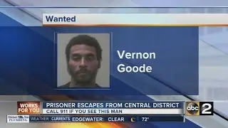 Police searching for escaped prisoner