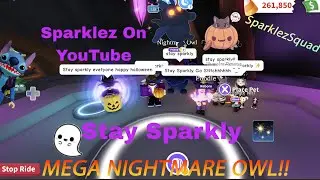 Mega Nightmare Owl and moree #sparklez #playadoptme #adoptme