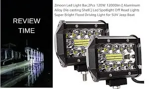 Zmoon Led Light Bar 120W 12000lm Review