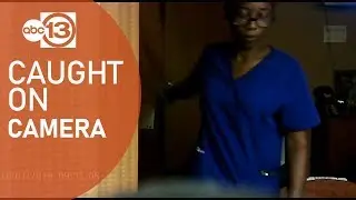 Hidden camera captures careworker abusing elderly woman