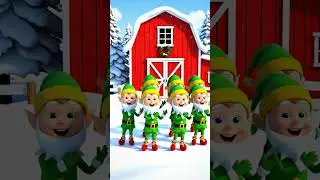 Jingle Bells 🎄 | One Horse Open Sleigh | Christmas Song for Kids (3D Animation) #kidsshorts