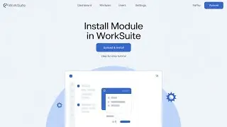 How to Install Module in Worksuite | Full Admin Panel Tutorial
