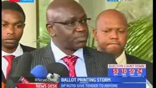 Third-way Alliance call on IEBC to cancel the Dubai firm tender