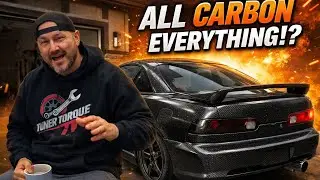 Возможно, я зашёл слишком далеко&hellip; Карбоновая Acura Integra.