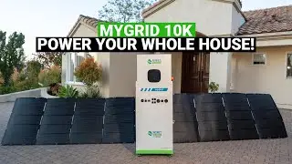 See how the MyGrid 10K handles real household power needs!