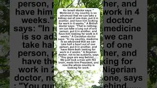 Advanced Medicine #doctor #medicine #funny #president #comedy #jokes #humor #transplant #brain