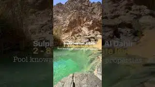 3 Hiking trails in Fujairah | New to UAE | Farhana Suhail | #ytshorts #shorts