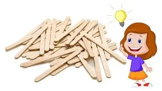 Popsicle Stick Craft Idea | DIY Popsicle Stick Bag | Crafts Junction