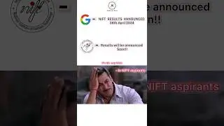 Nift results 2024 #nift2024 #nift #nid #niftdelhi #niftresult #niftcoaching #niftexam #designcollege