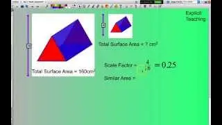 Calculating Area Of Similar Shapes Using Scale Factor