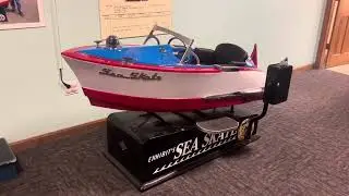 Exhibit Supply 1950s Sea Skate kiddie ride