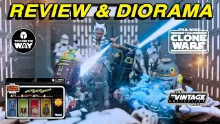 Star Wars The Vintage Collection Escape From Order 66, 4 шт. | Обзор Асоки, R7-AZ, CH-33P и GG!