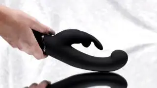 Fifty Shades of Grey Greedy Girl G Spot Rechargeable Rabbit Vibrator