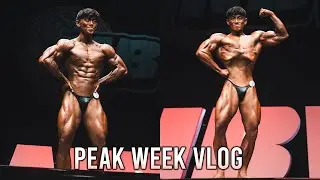 The Best Natural Bodybuilding Show in History - Peak Week Vlog - NBW International