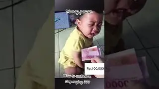 How to make her stop crying #shorts #money #funny #funnyvideos #children #crying