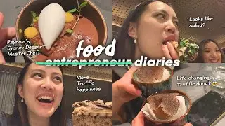 Watch me eat! Food diaries | Sydney MasterChef Reynold&rsquo;s Koi Desserts:  Rabbit Hole, truffle, donut