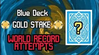 Blue Deck Speedrun World Record Attempts NO COMMENTARY